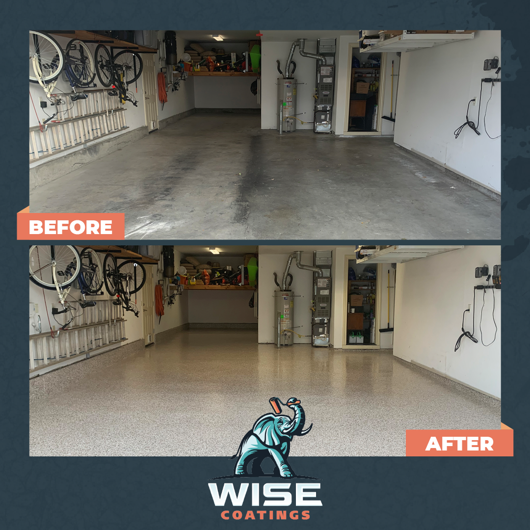 Epoxy/Polyaspartic Garage Floor Coatings